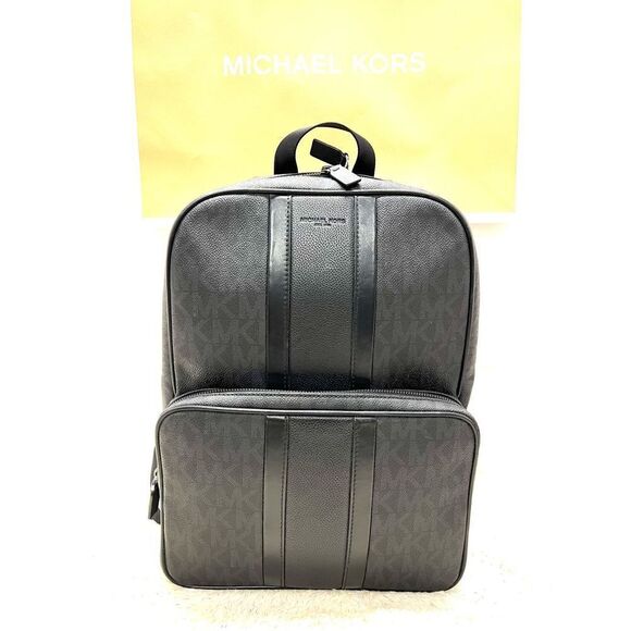 🔥🌷NWT! | Michael Kors Men's Backpack Black Msrp:$398.00 - Picture 1 of 10